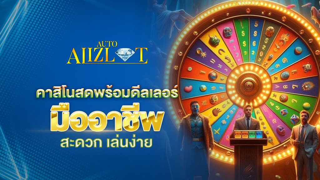 คาสิโนสดพร้อมดีลเลอร์มืออาชีพ สะดวก เล่นง่าย